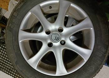 Całe koła alufelgi 4x100 opony kleber 185/65r15 letnie stan bardzo dobry