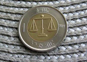 Etiopia 1 Birr 2010r