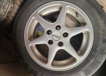 Sprzedam felgi aluminiowe 15 cali z oponami wielosezonowe komplet 550 zł
