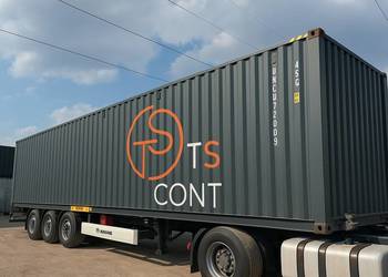 Kontener morski magazynowy budowlany 40 HC OW – One Way – TS-CONT