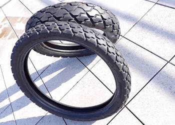 Opony Bridgestone 130/80-17 + 90/90-21 Trial Wing