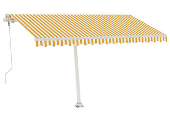 Wolnostojąca automatycznie zwijana markiza 400x300 cm WM-3069548