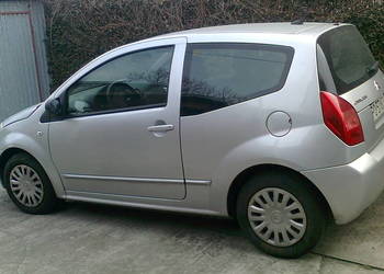 citroen C2  srebrny