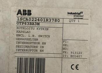 Przełącznik  ABB OTP63BA3M Enclosed switch 1SCA022401R3780