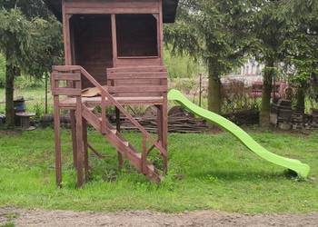 Domek drewniany do ogrodu
