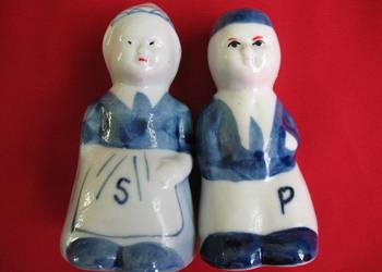 Sól i pieprz - Ludzie - Solniczka i pieprzniczka Holandia lata 40 - 50
