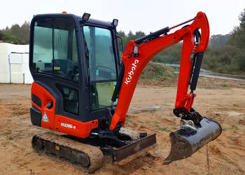 Kubota KX016-4, minikoparka, 2019 r, 1902 mtg, idealna, rozsuwane gąsienice