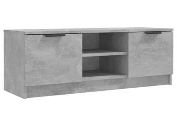 Szafka pod telewizor szarość betonu 102x35x365 cm WM-811515