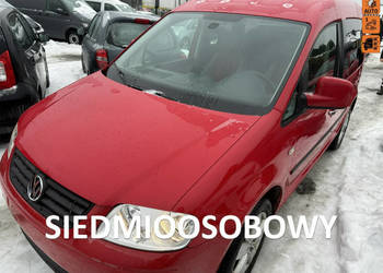 Volkswagen Caddy 2,0 TDI, 7 miejsc, podwójne drzwi suwane, hak ,klimatroni…