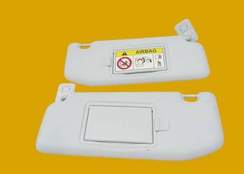 DASZKI PRZECIWSŁONECZNE PRAYW LEWY OSŁONA KPL Peugeot 208 I (2012-  )