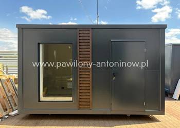 NOWY PAWILON HANDLOWY KONTENER BIUROWY USŁUGOWY SKLEP OD RĘKI - PRODUCENT