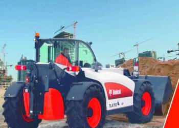 Ładowarka teleskopowa BOBCAT TL470 TL360 instrukcja DTR