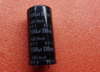 Kondensator 1500uF 200V Snap-in Japoński