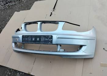 BMW 1 E87 E81 LIFT ZDERZAK PRZEDNI PRZÓD BIAŁY