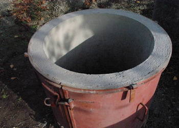 Forma do kręgòw betonowych