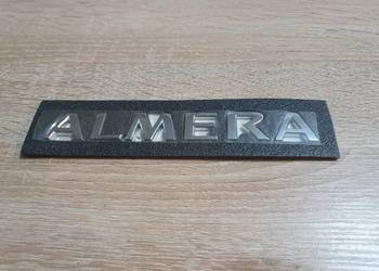 NISSAN ALMERA ZNACZEK EMBLEMAT LOGO KLAPY BAGAŻNIKA TYŁ