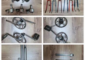 Części z rowerów ROMET I ZZR z okresu PRL-u