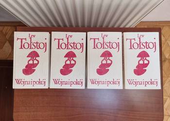 Wojna i Pokój tom 1 - 4 Lew Tołstoj Jak Nowa 1973