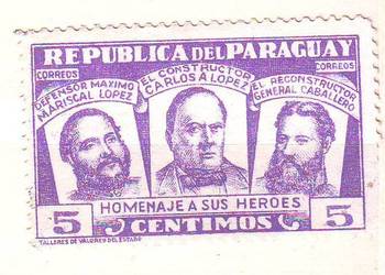 Zn. Paragwaj Mi 481 kas 1954