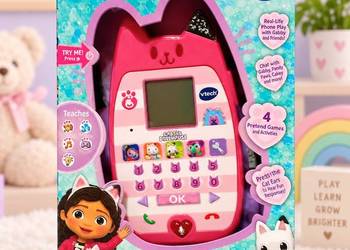 VTech Gabby's Dollhouse Telefon interaktywny 3-7 lat wersja niderlandzka