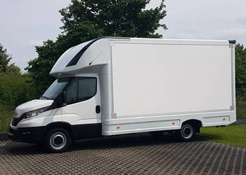 Iveco Daily KONTENER NISKOPODŁOGOWY 4,43x2,23x2,42 SKLEP BAR FOODTRUCK KAM…