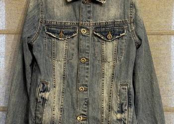 Chłopięca kurtka jeans ZARA rozmiar 140