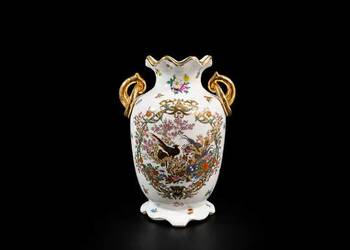 Ekskluzywny Chiński Wazon Porcelanowy Vintage / Chinoiserie