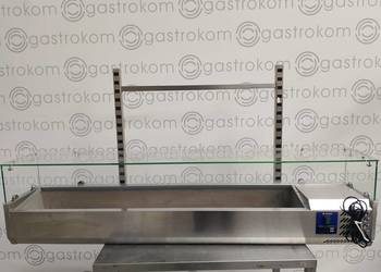 Nadstawka chłodnicza nastawna z szybą, 8 x GN 1/4 Stalgast 834840