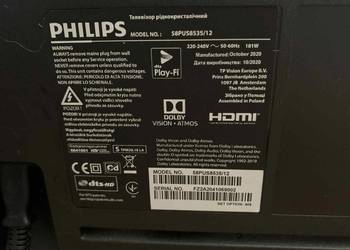 TV Philips 58"' 58PUS8535/12 uszkodzony