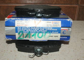 10-39 - TOMEX brakes - KLOCKI HAMULC. FIAT TIPO, TEMPRA 88-9