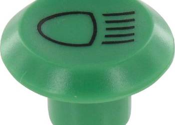 Symbol przełącznika, świateł mijania, okrągły, zielony 11346290PN