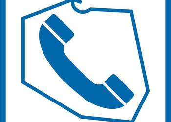 Naklejka znak informacyjny połączenie krajowe RA036