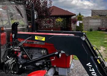 ŁADOWACZ CZOŁOWY-Tur III sek.do c360 C330 MF255 ZETOR 5011 7211 MONTAŻ
