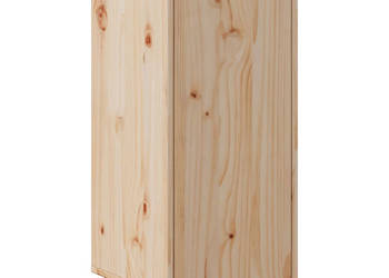 Szafka 315x34x75 cm lite drewno sosnowe WM-813350