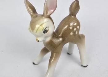 Jelonek Bambi porcelana Wagner & Apel Turyngia lata 50/60te wys.17cm