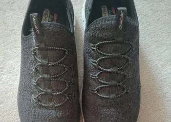 Piękne czarne buty skechers dual-lite