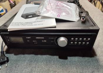 Medion MD43713 Gramofon z magnetofonem