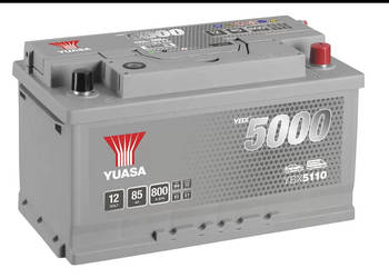 Akumulator 85Ah 800A 12V YUASA SILVER YBX 5110 CHOPINA 1  DARMOWA DOSTAWA