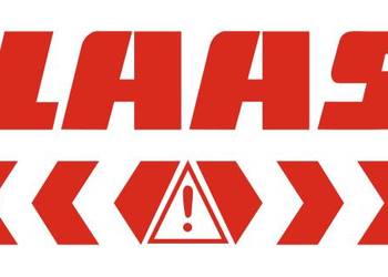 Naklejka CLAAS DOMINATOR TYŁ