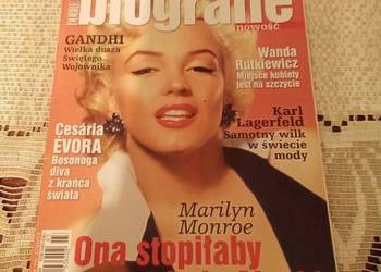 Biografie każde życie to historia Marilyn Monroe,  Gandhi, Lagerfeld i inne