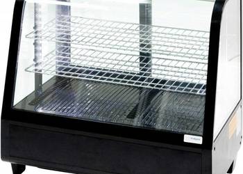 Witryna Chłodnicza Gastronomiczna Czarna 2-Półkowa LED Stalgast 852104