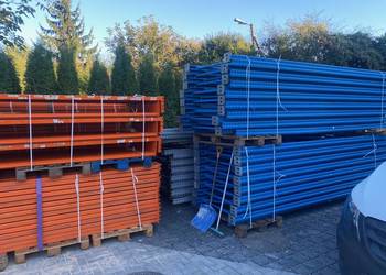 Regał paletowy rama H400x110cm  trawers 270cmdo magazynu