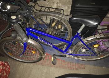 Rower miejski Fischer - granatowy