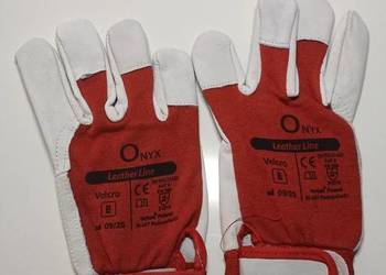 Rękawice robocze Verken Velcro skórzane - rzep - r. 8-9-10-11