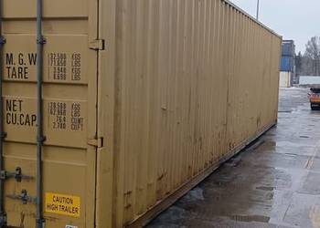 Kontener morski 12 metrowy / 40 HC - Pewny Kontener!