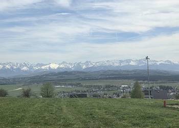 Działka z widokiem na TATRY GOTOWA DO BUDOWY 17,7 ar Nowy Targ ul. Kokoszkó