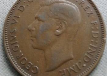 WIELKA BRYTANIA-ONE PENNY-1948 r
