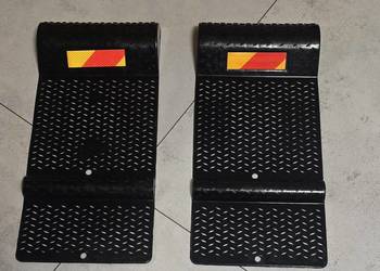 maty parkingowe z progiem hamulcowym, gumowa bariera parkingowa,