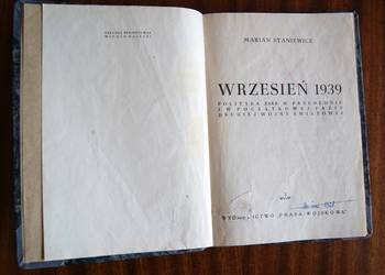 Marian Staniewicz - Wrzesień 1939