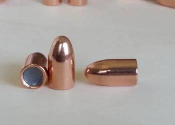 Pociski FMJ 9mm 147grs/9.5g CuZn30 350zł/1000szt